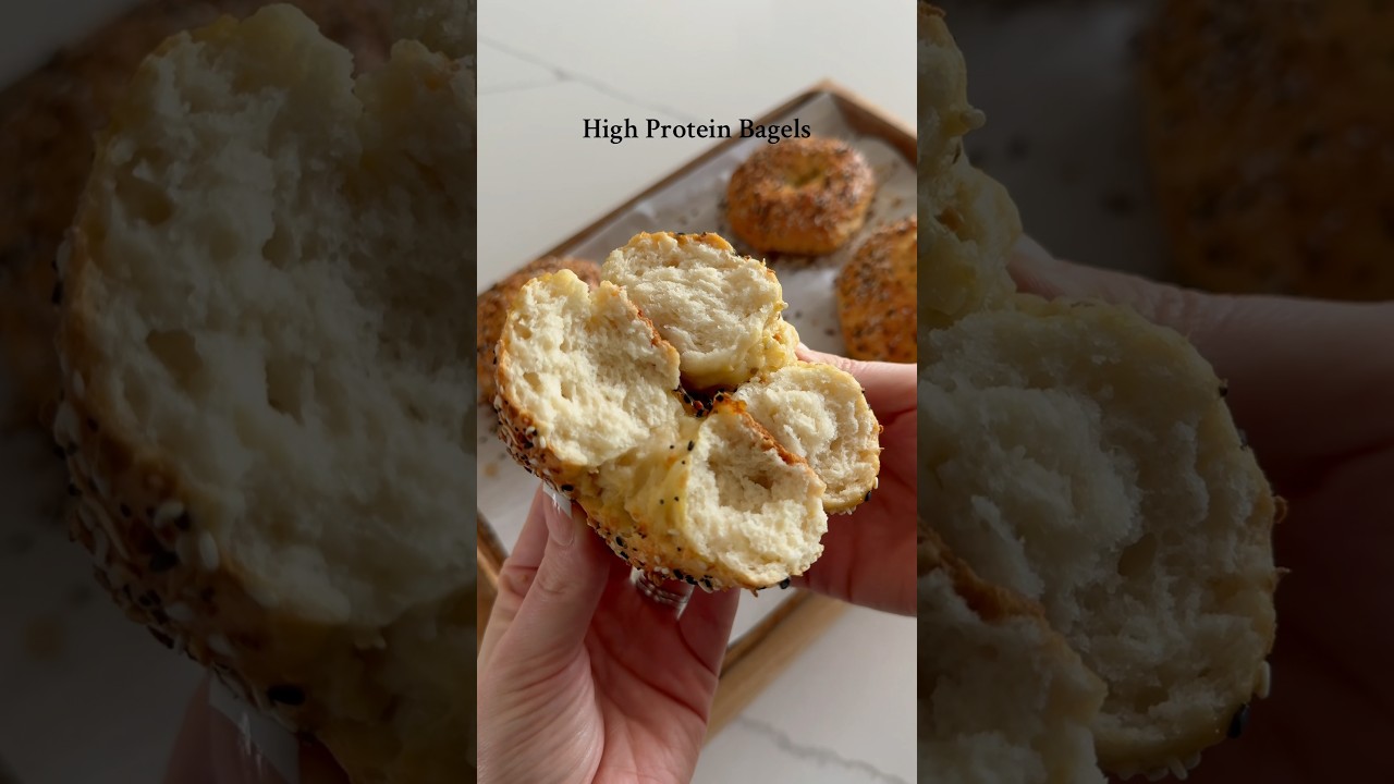 High Protein Bagels