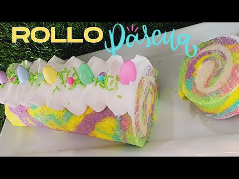 Easter Cake Roll / Rollo para Pascua 🐰 🥚
