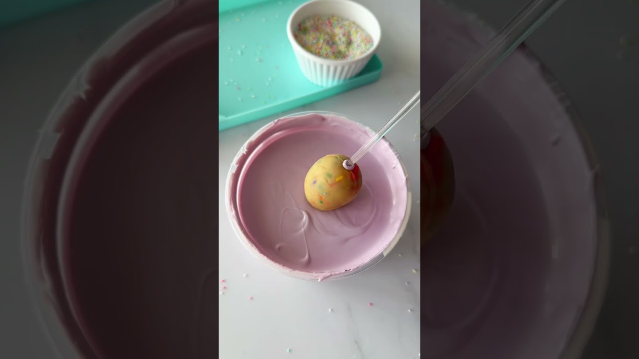 Easy Easter Egg Cake Pop ✨ #easter #easteregg #cakepops