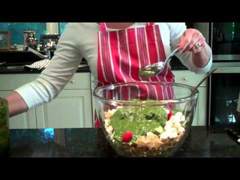 How to Make Pesto & A Caprese Pasta Salad 1