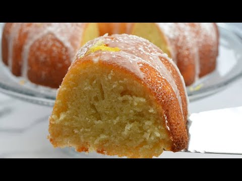 Lemon Bundt Cake with Glaze