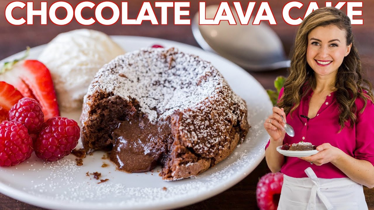 How to Make Chocolate Lava Cakes Recipe | Molten Chocolate Cake