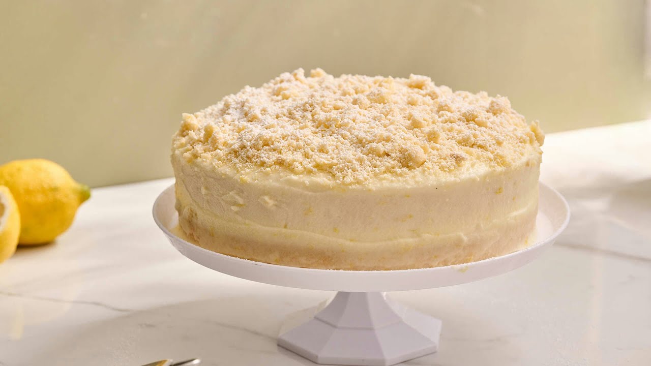 Italian Lemon Cream Cake Recipe