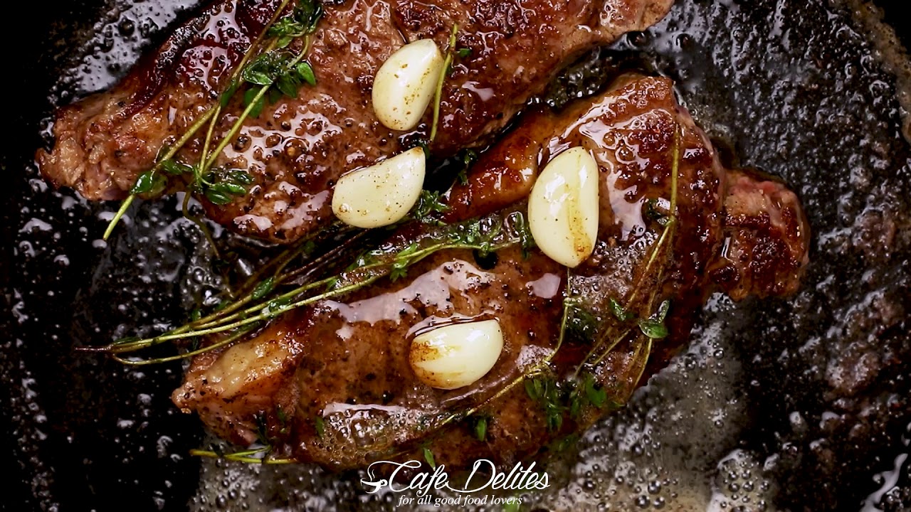 Recipe: Butter Basted Steakhouse Steak – Bold, Restaurant-Style Sizzle