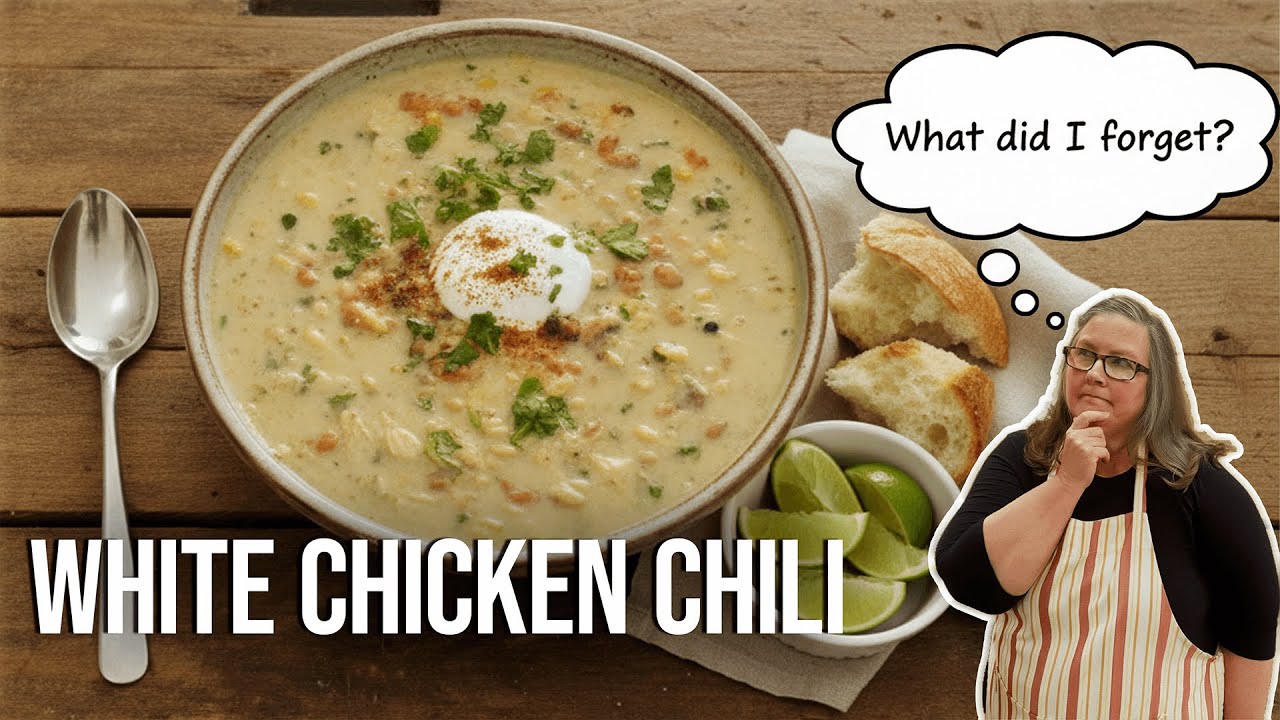 Easy White Chicken Chili Recipe - I Cracked The Code On Flavor!