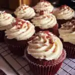 Homemade Red Velvet Cupcakes