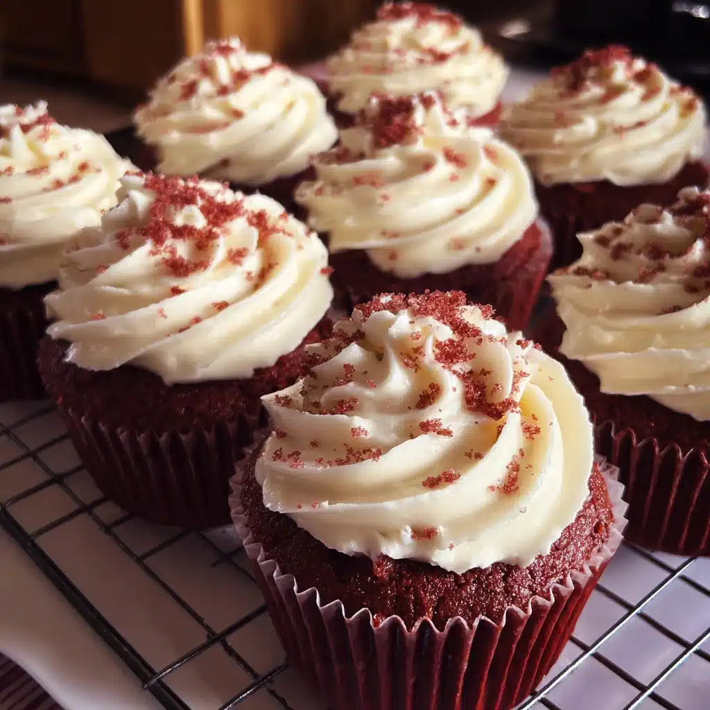 Homemade Red Velvet Cupcakes
