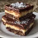 Chocolate Nanaimo Cream Bars