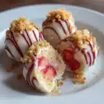 Strawberry Shortcake Truffles (Easy No-Bake Dessert Recipe!)