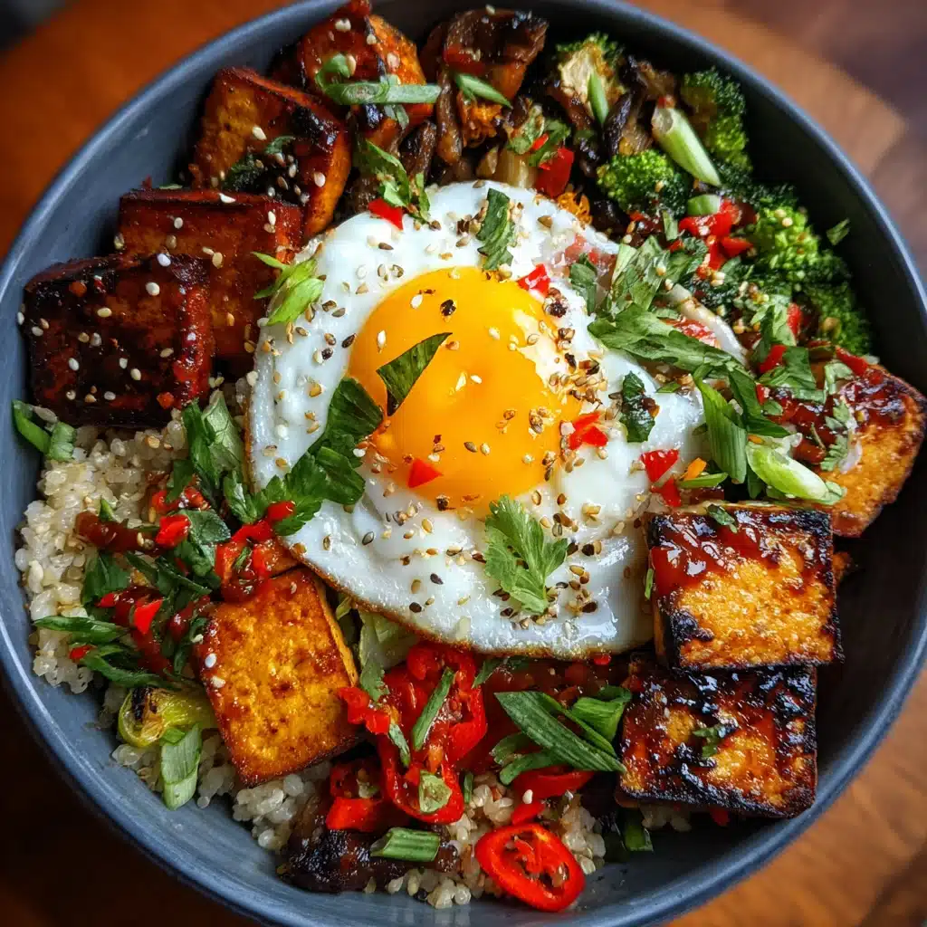 Roasted Tofu Grain Bowl
