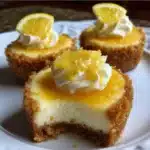 Delightful Low-Calorie Lemon Yogurt Cheesecake Cups