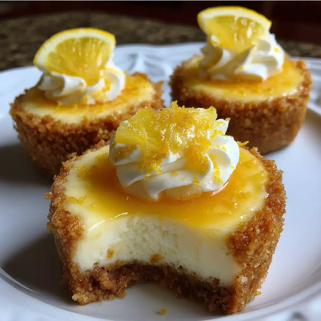 Delightful Low-Calorie Lemon Yogurt Cheesecake Cups