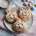 Easter Bunny Cinnamon Rolls