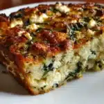 Spinach and Feta Breakfast Strata