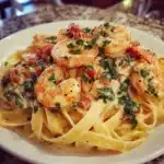 Creamy Tuscan Shrimp Pasta