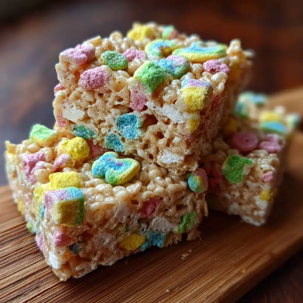 Lucky Charms Rice Krispie Treats
