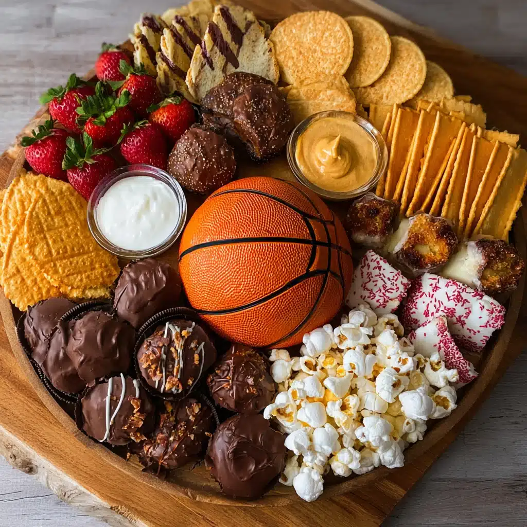Dessert Board for Basketball Parties