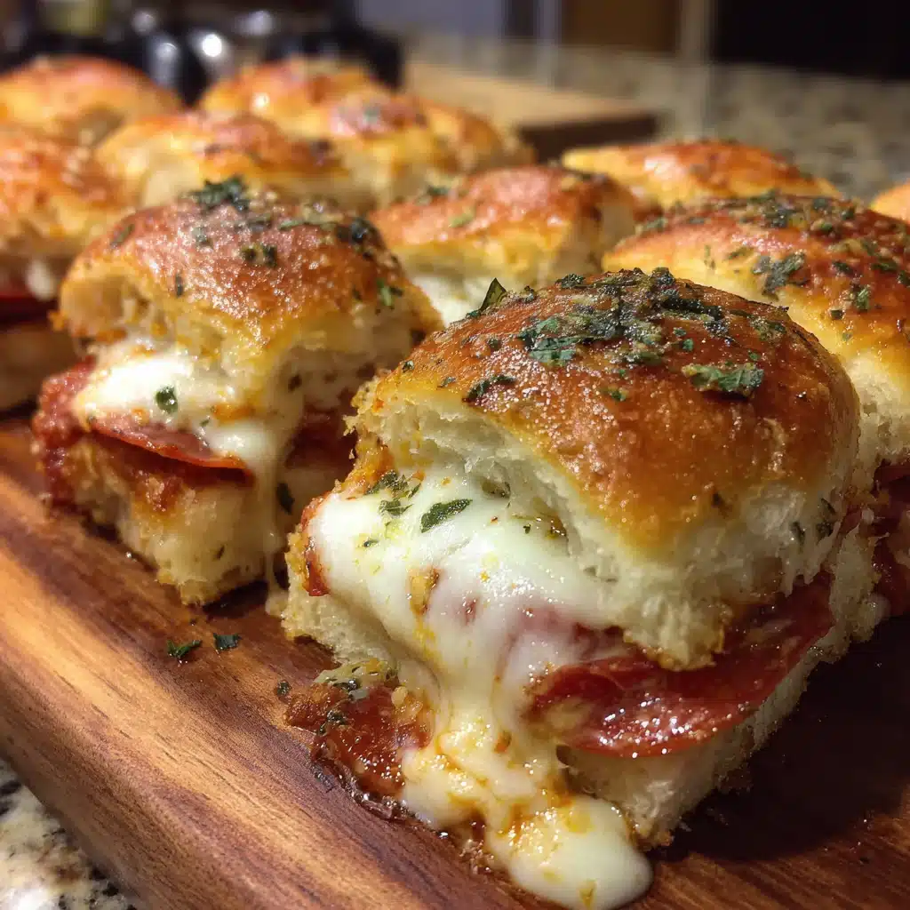 Easy Pizza Sliders for Game Night