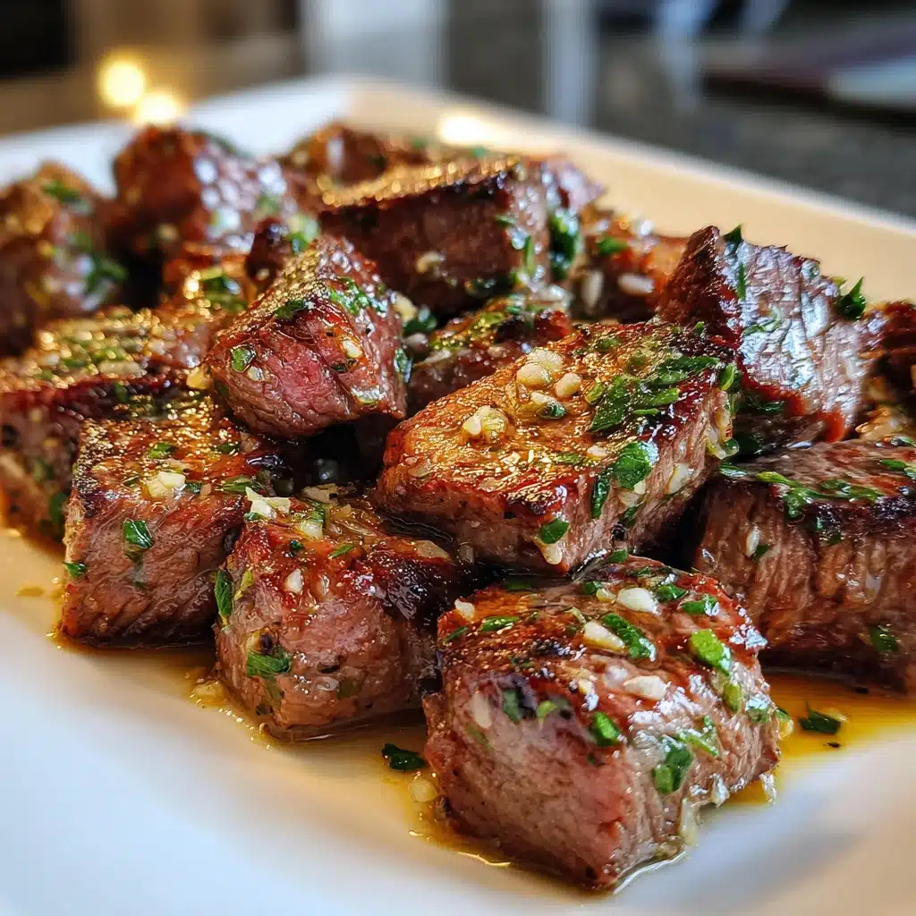 30 Minute Garlic Butter Steak Bites
