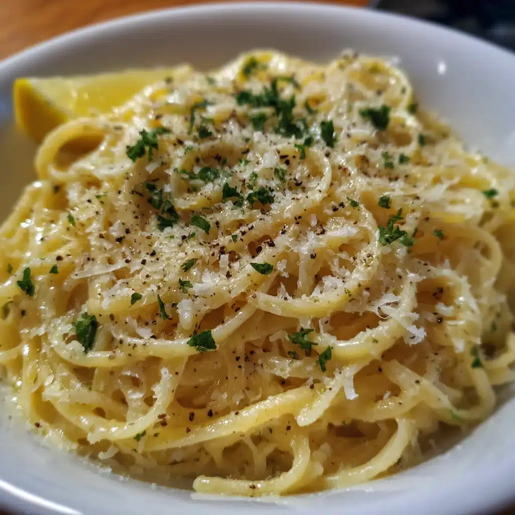 Creamy Lemon Pasta with Parmesan