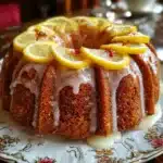 Lemon Bundt Cake with Glaze