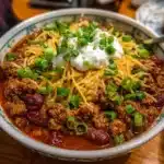 Slow Cooker Beef Chili