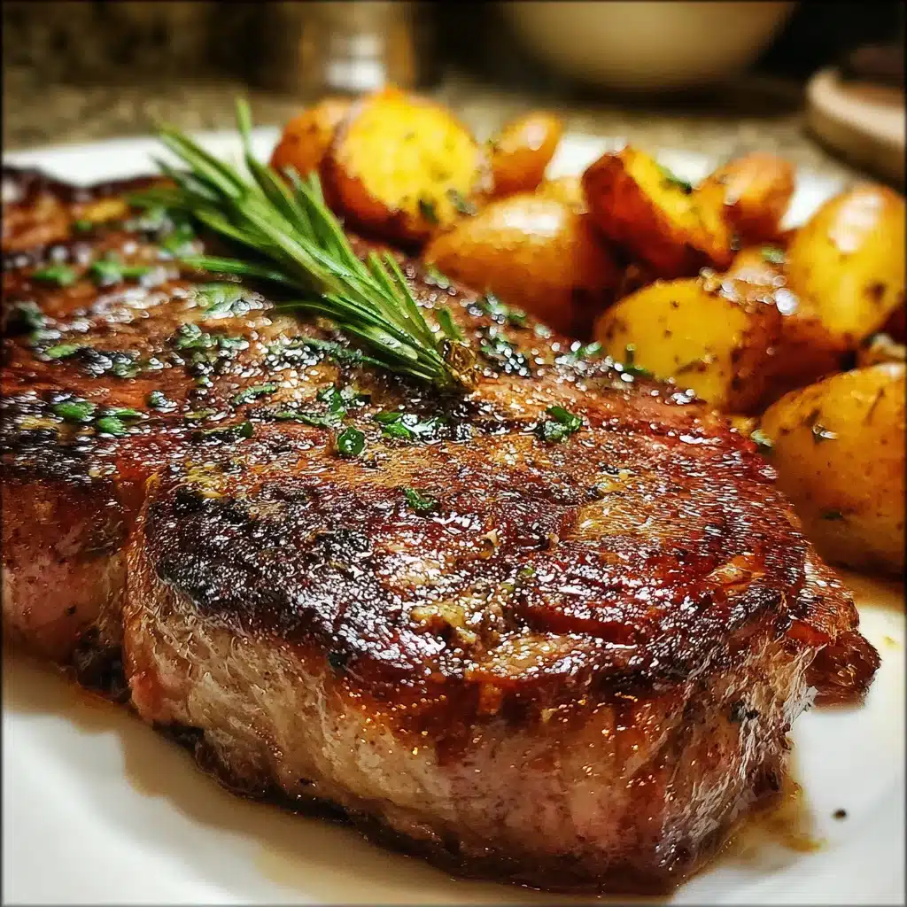 Steakhouse-Style Butter Basted Steak (At Home)