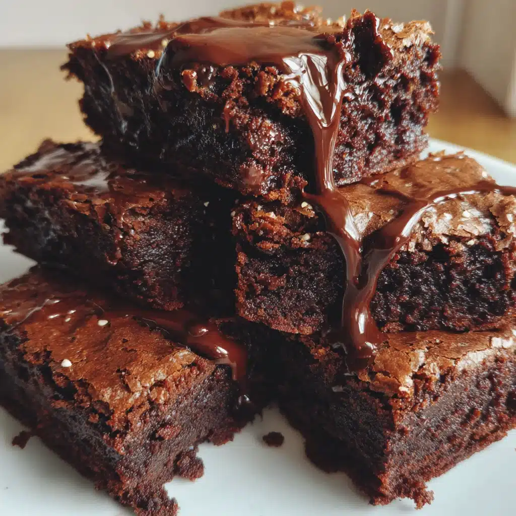 Chocolate Tahini Brownies