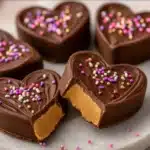 Homemade Peanut Butter Valentine Hearts Everyone Loves