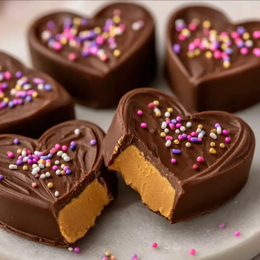 Homemade Peanut Butter Valentine Hearts Everyone Loves