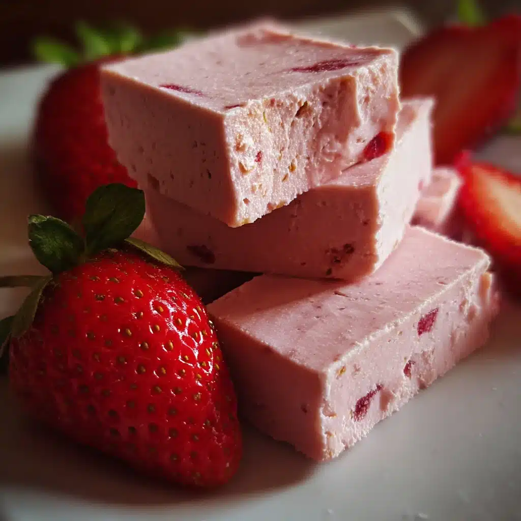 2-Ingredient Strawberry Fudge