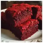 Chocolatey Red Velvet Brownies Made Simple
