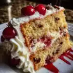 homemade cherry chip cake