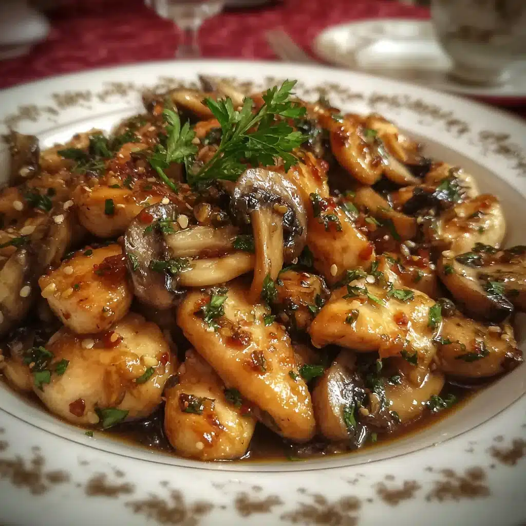 Chicken and Mushroom Stir-Fry