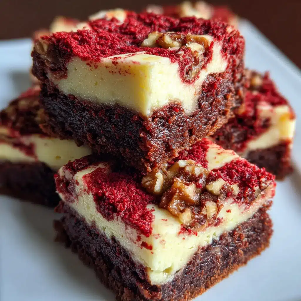 Chocolatey Red Velvet Cheesecake Brownies Made Simple
