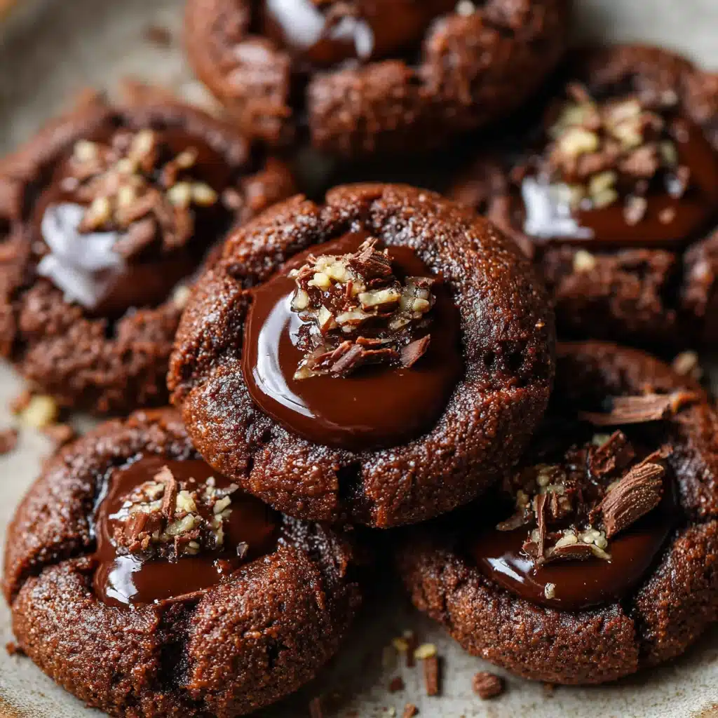 Chocolate Thumbprint Cookies - In Bloom Bakery