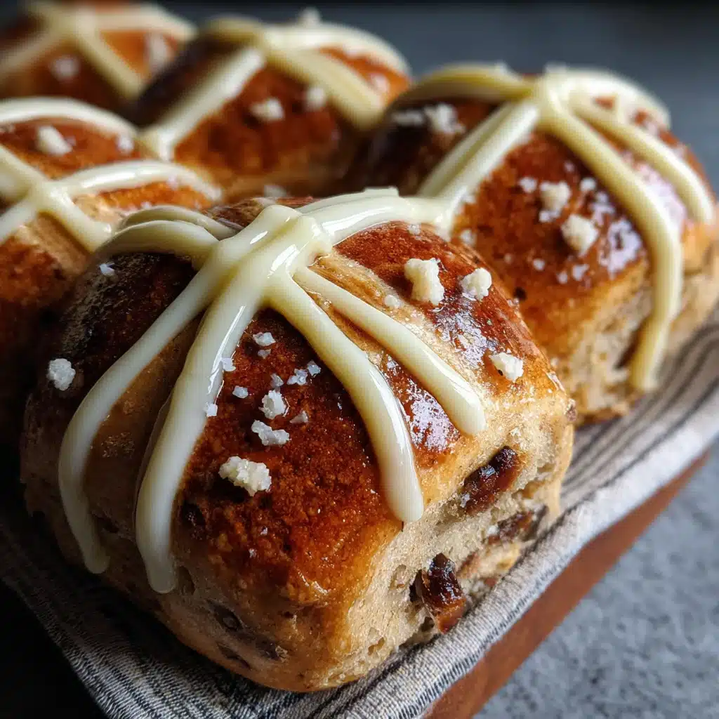 Hot cross buns with creative twists