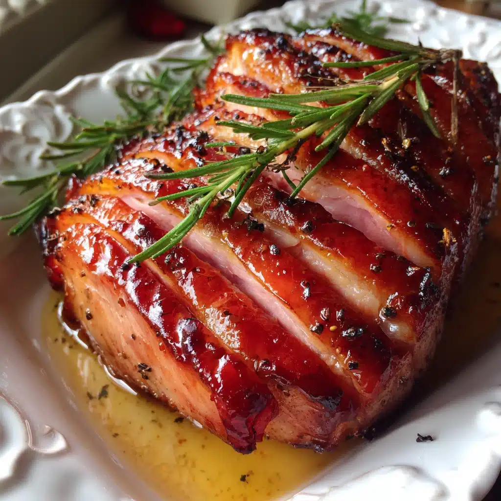 Classic glazed ham or roast lamb (traditional Easter mains)