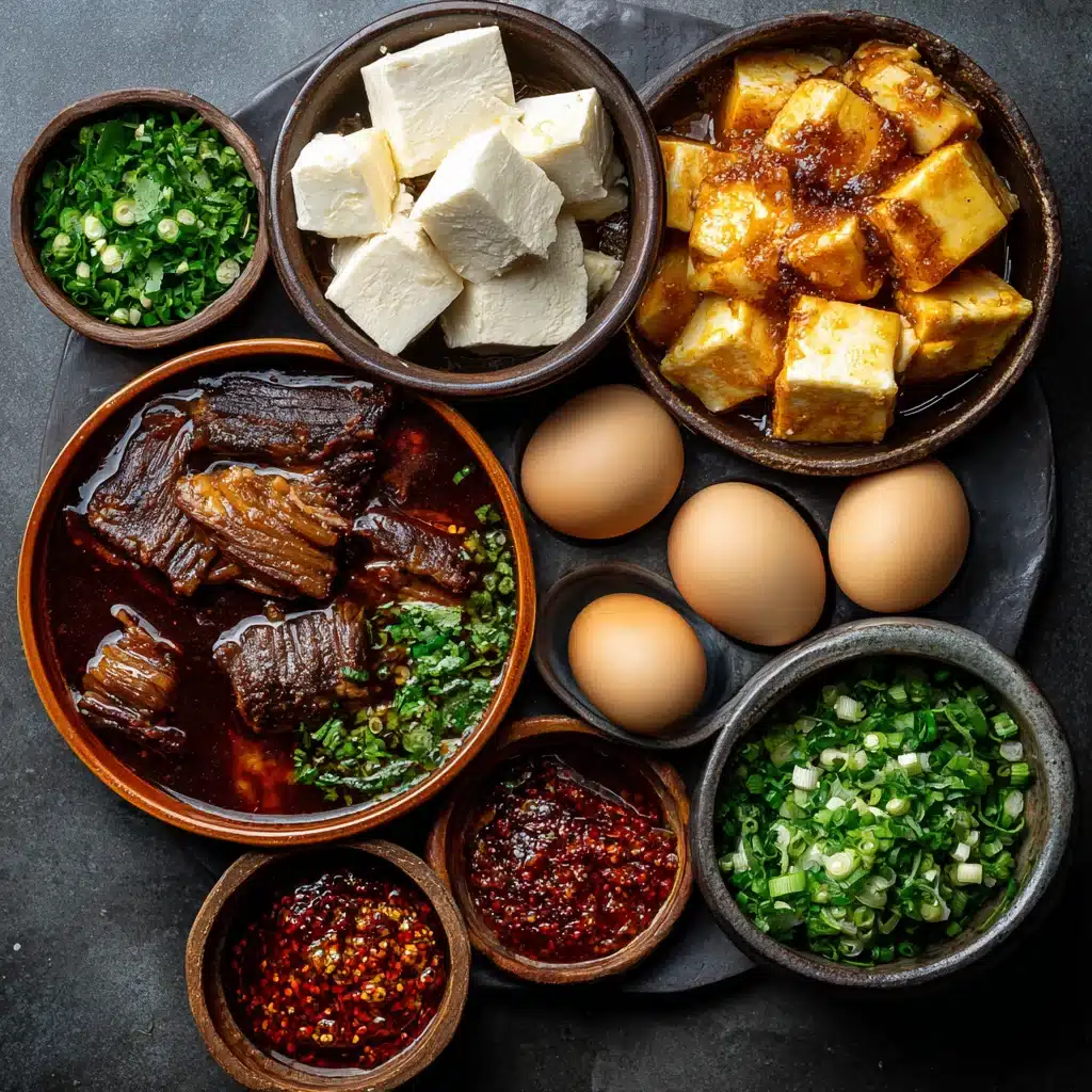 Taiwanese Braise with Beef, Tofu & Eggs 7 Taiwanese Braise with Beef, Tofu & Eggs