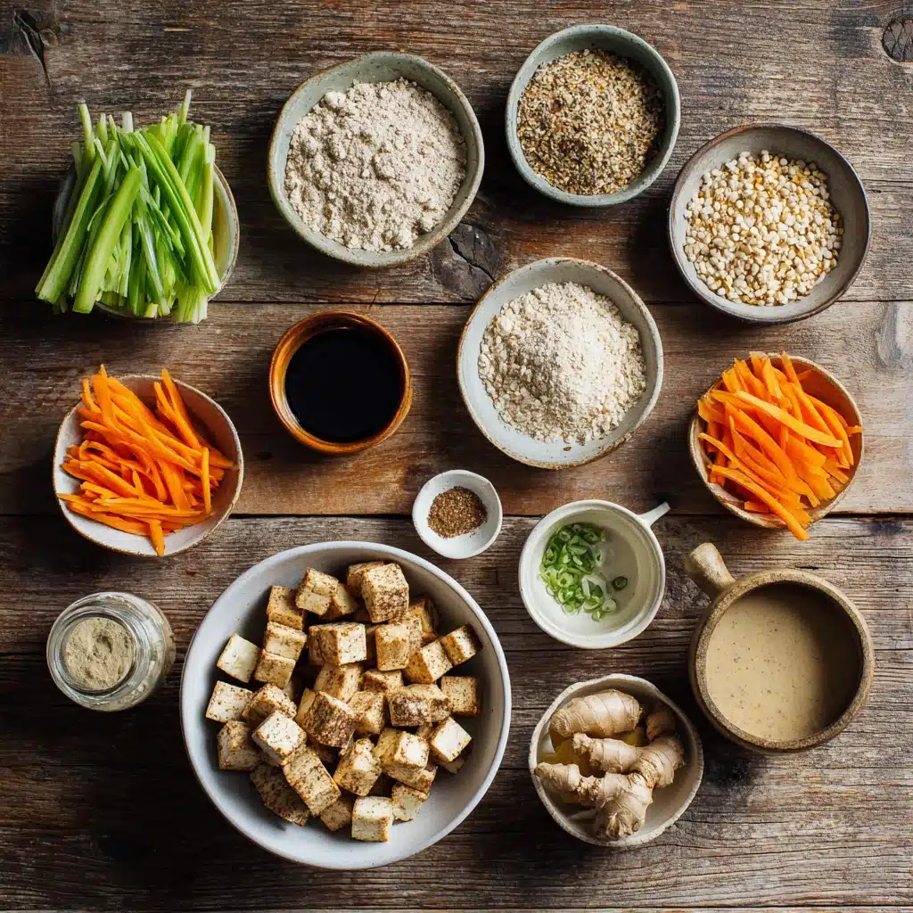Roasted Tofu Grain Bowl with Miso-Tahini Sauce 5 Roasted Tofu Grain Bowl with Miso-Tahini Sauce