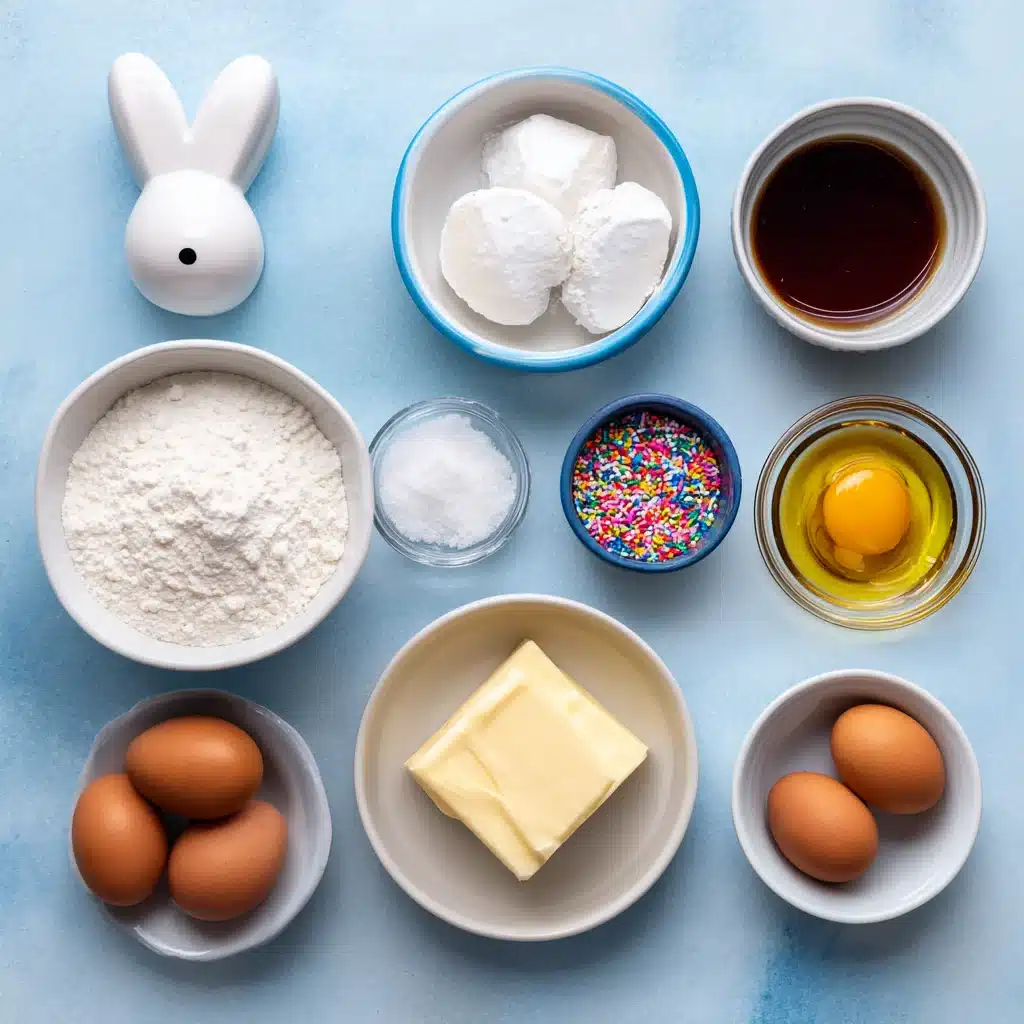 Easter Bunny Cupcakes