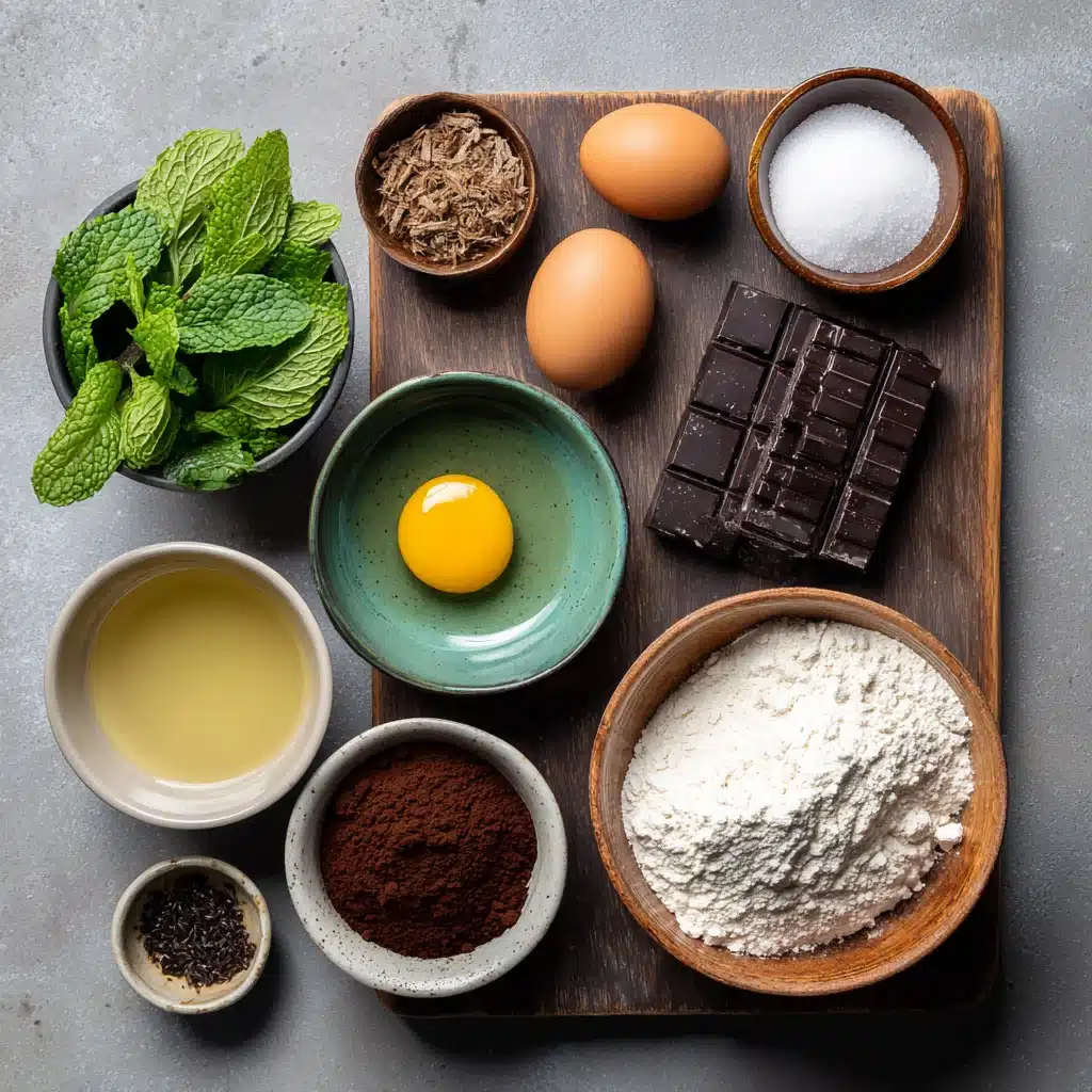 Mint Chocolate Brownies