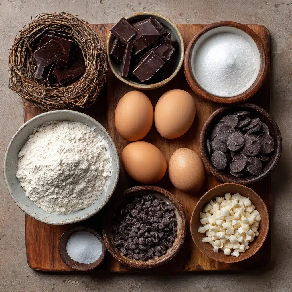 Chocolate Bird Nest Cookies 7 Chocolate Bird Nest Cookies