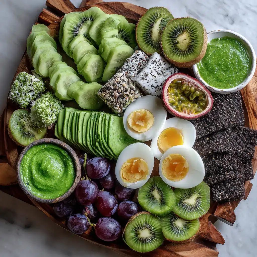 Easy Green Dessert Board for Parties