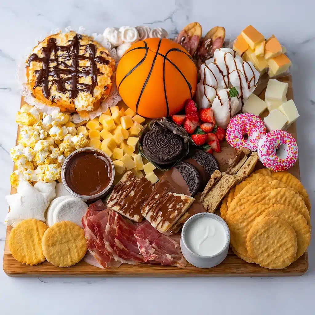 Dessert Board for Basketball Parties