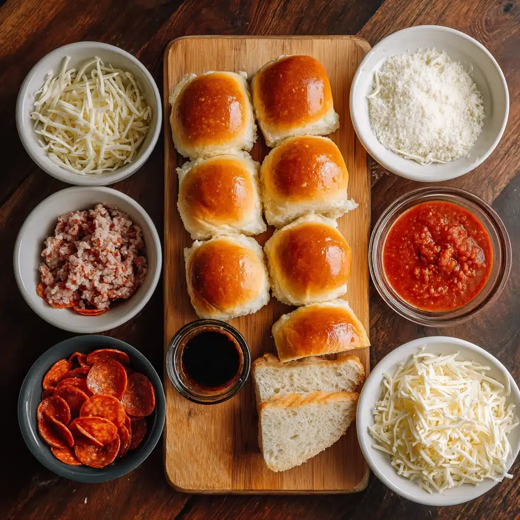 Easy Pizza Sliders for Game Night