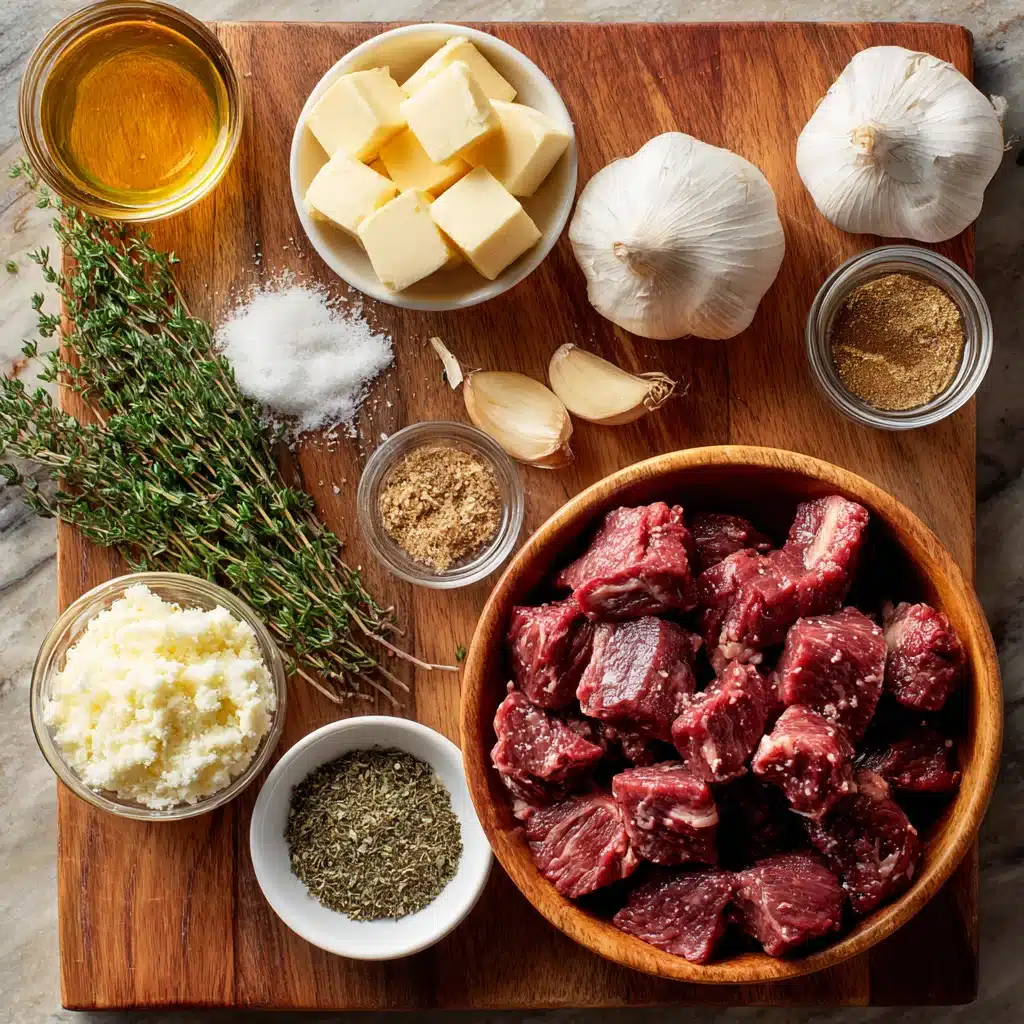 30 Minute Garlic Butter Steak Bites