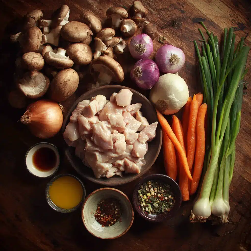 Chicken and Mushroom Stir-Fry