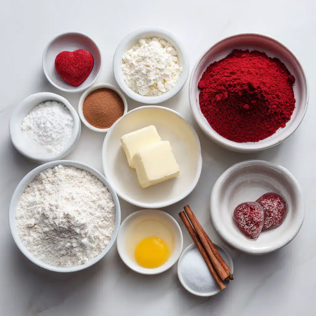 Red Velvet Valentine's Day Cinnamon Rolls