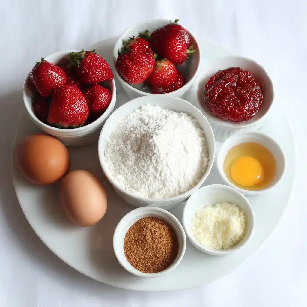 Sweet and Simple Strawberry Kiss Cookies with Chocolate Kisses